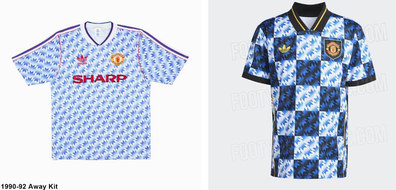 曼联25/26赛季复古休闲球衣曝光