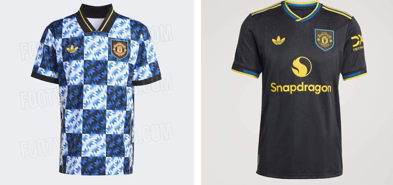 曼联25/26赛季复古休闲球衣曝光