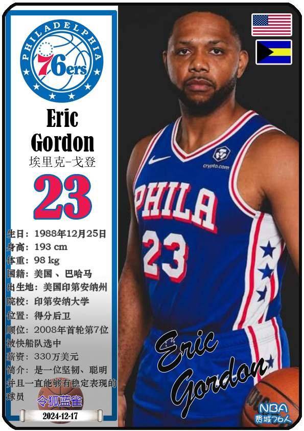 球星卡（NBA）：费城76人队17人一览（25/26赛季）