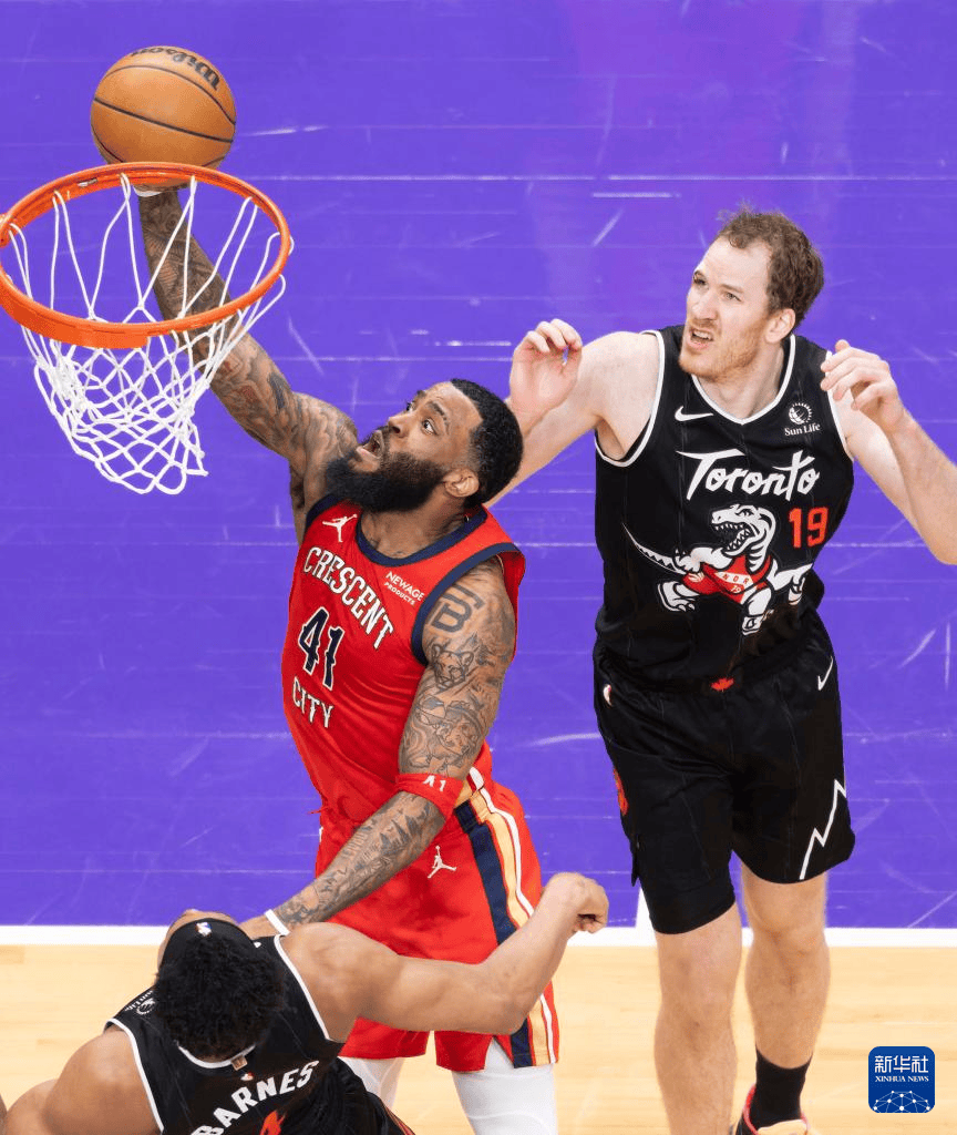 NBA常规赛：猛龙胜鹈鹕